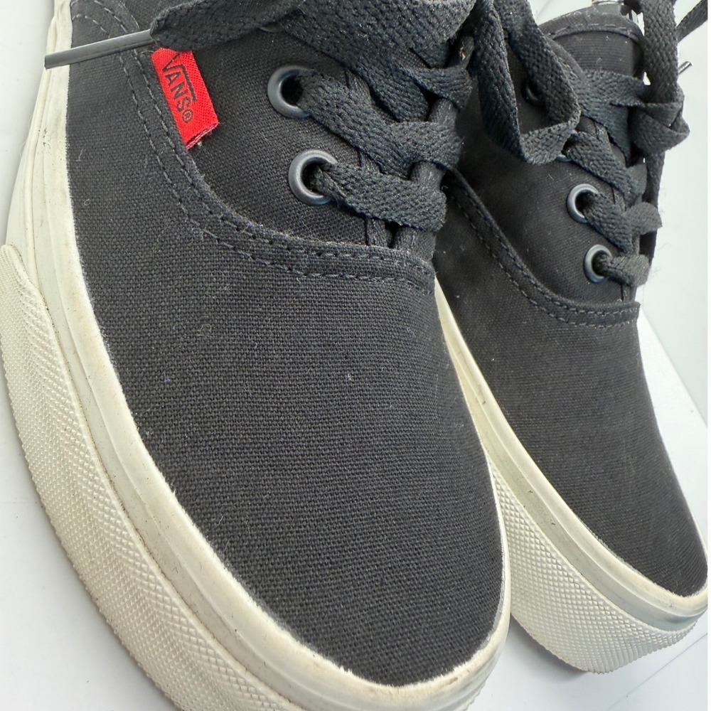 Vans Authentic Platform Heartbreaker Black Canvas Sneakers Womens 7.5 Mens 6 - Picture 11 of 14